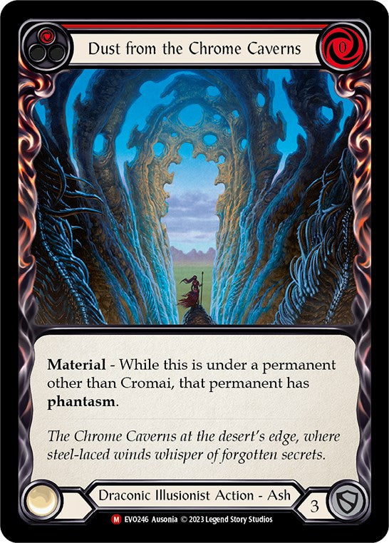 Dust from the Chrome Caverns [EVO246] (Bright Lights)  Rainbow Foil | Chromatic Games