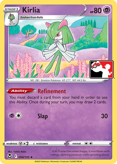 Kirlia (068/195) [Prize Pack Series Four] | Chromatic Games