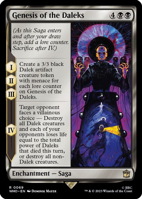 Genesis of the Daleks [Doctor Who] | Chromatic Games