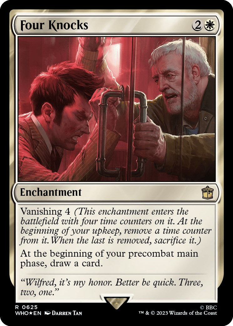 Four Knocks (Surge Foil) [Doctor Who] | Chromatic Games