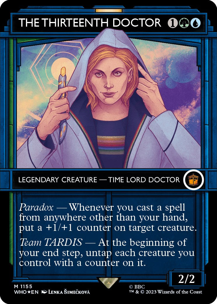 The Thirteenth Doctor (Showcase) (Surge Foil) [Doctor Who] | Chromatic Games