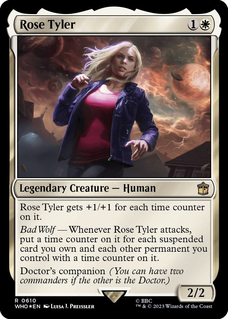 Rose Tyler (Surge Foil) [Doctor Who] | Chromatic Games