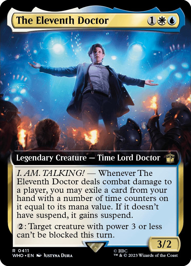 The Eleventh Doctor (Extended Art) [Doctor Who] | Chromatic Games