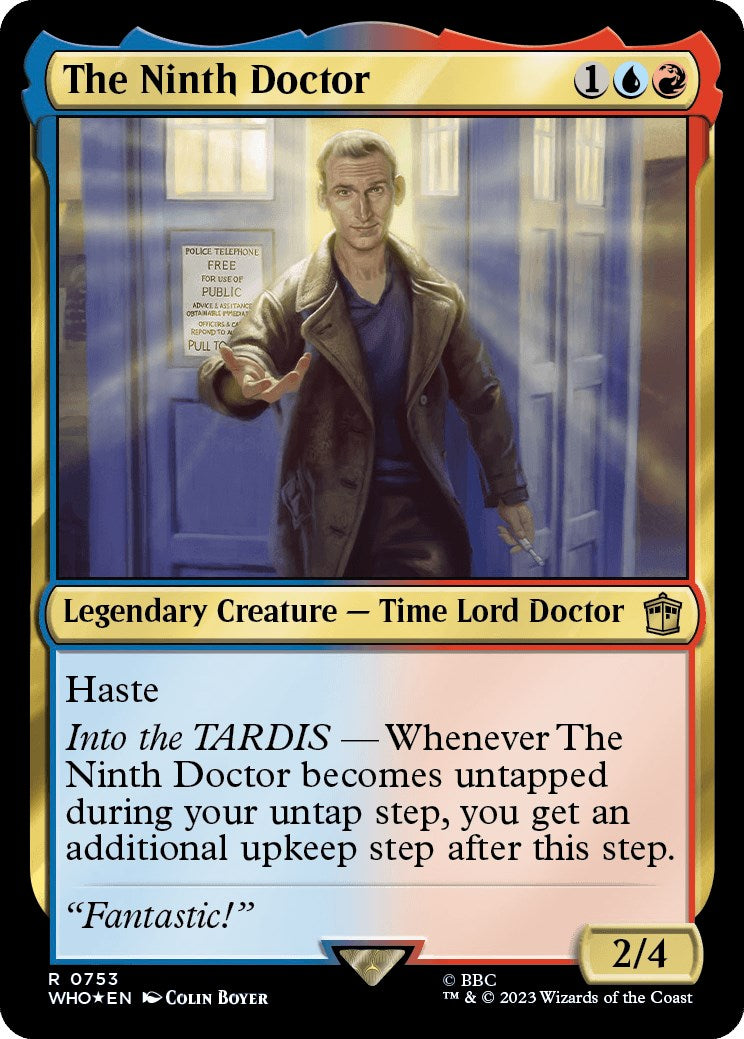 The Ninth Doctor (Surge Foil) [Doctor Who] | Chromatic Games