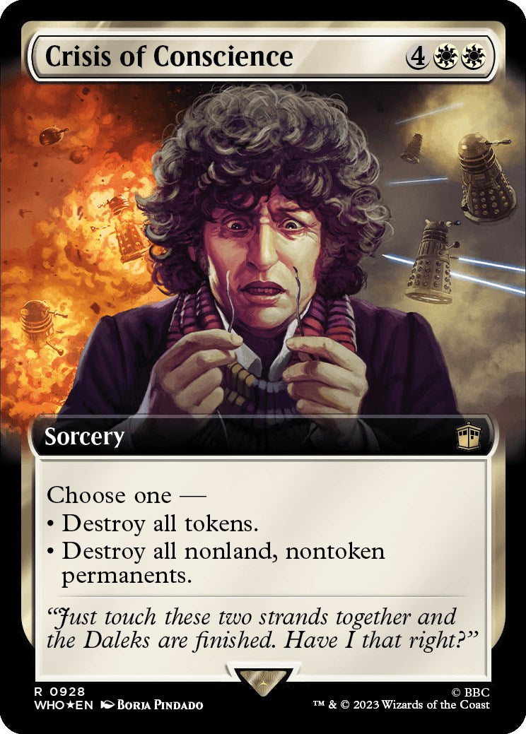 Crisis of Conscience (Extended Art) (Surge Foil) [Doctor Who] | Chromatic Games