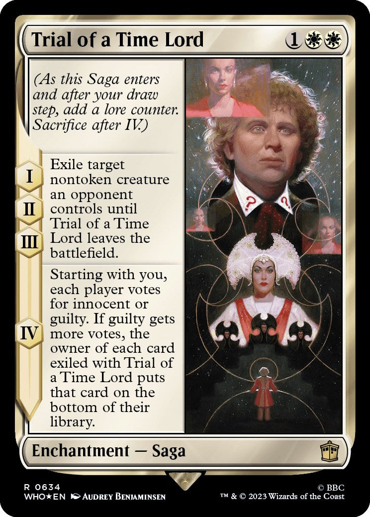 Trial of a Time Lord (Surge Foil) [Doctor Who] | Chromatic Games