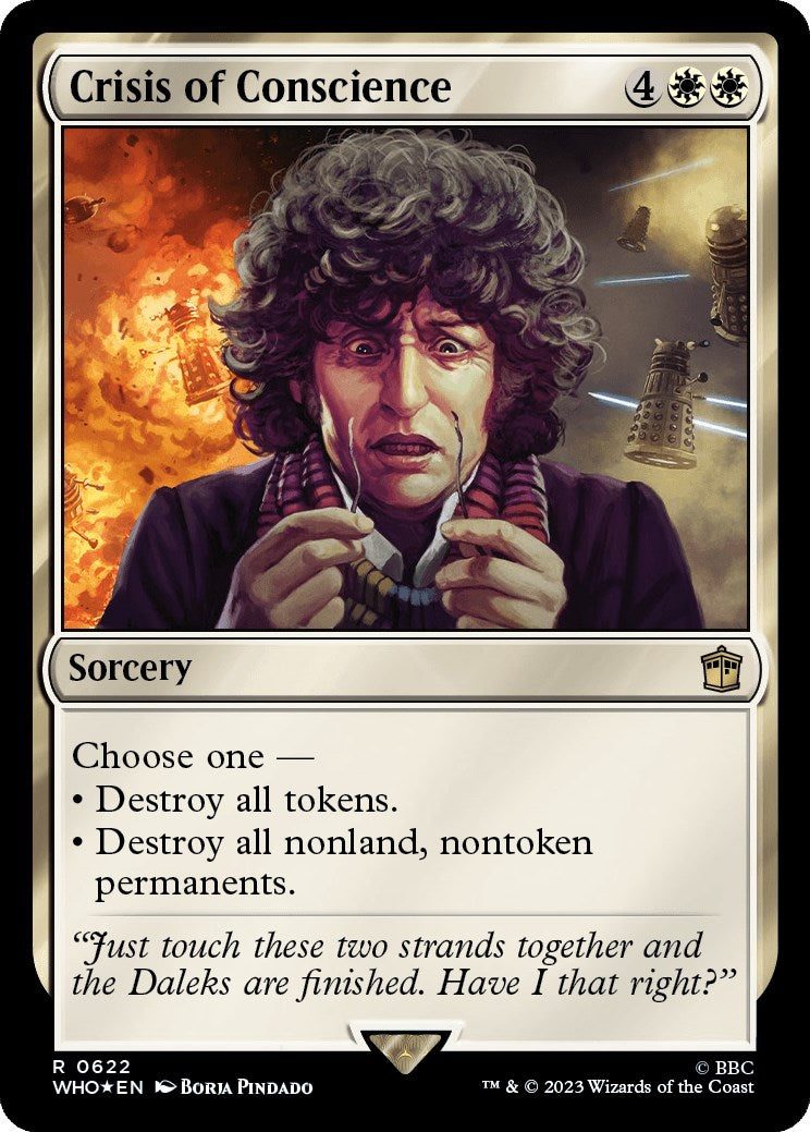 Crisis of Conscience (Surge Foil) [Doctor Who] | Chromatic Games
