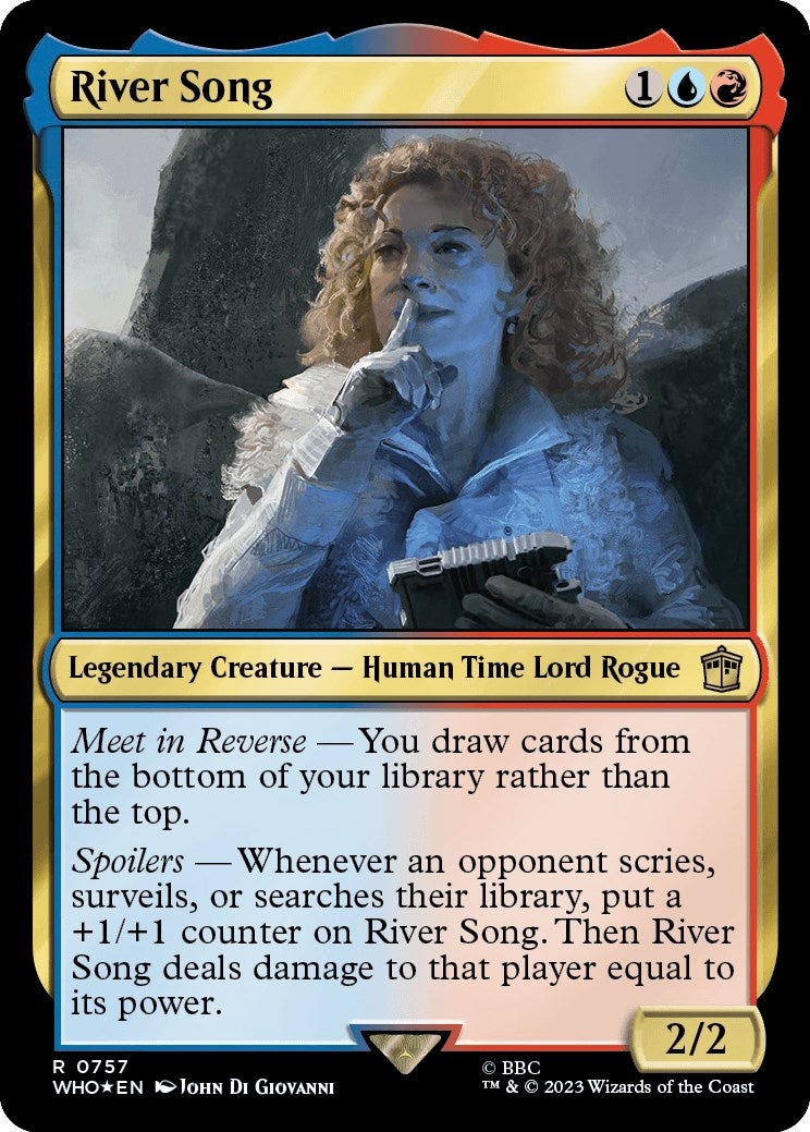 River Song (Surge Foil) [Doctor Who] | Chromatic Games