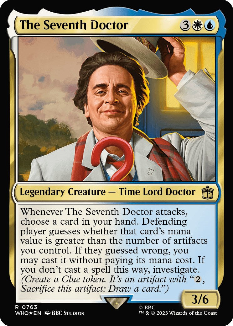 The Seventh Doctor (Surge Foil) [Doctor Who] | Chromatic Games