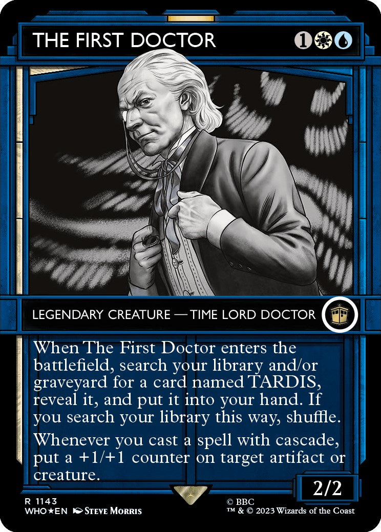 The First Doctor (Showcase) (Surge Foil) [Doctor Who] | Chromatic Games