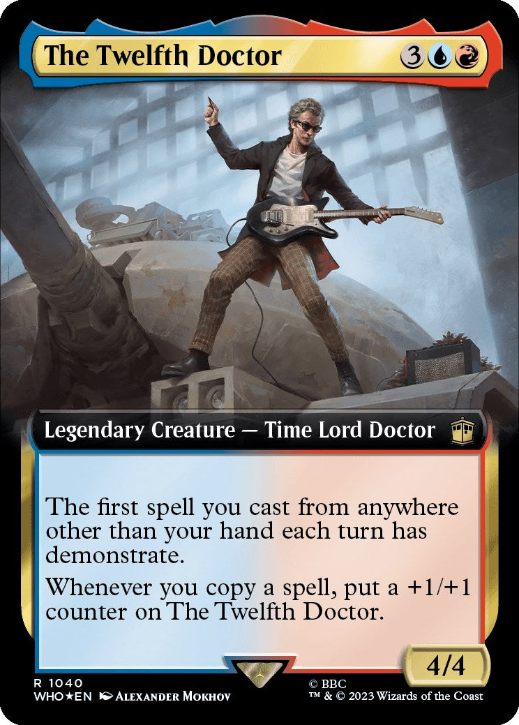 The Twelfth Doctor (Extended Art) (Surge Foil) [Doctor Who] | Chromatic Games