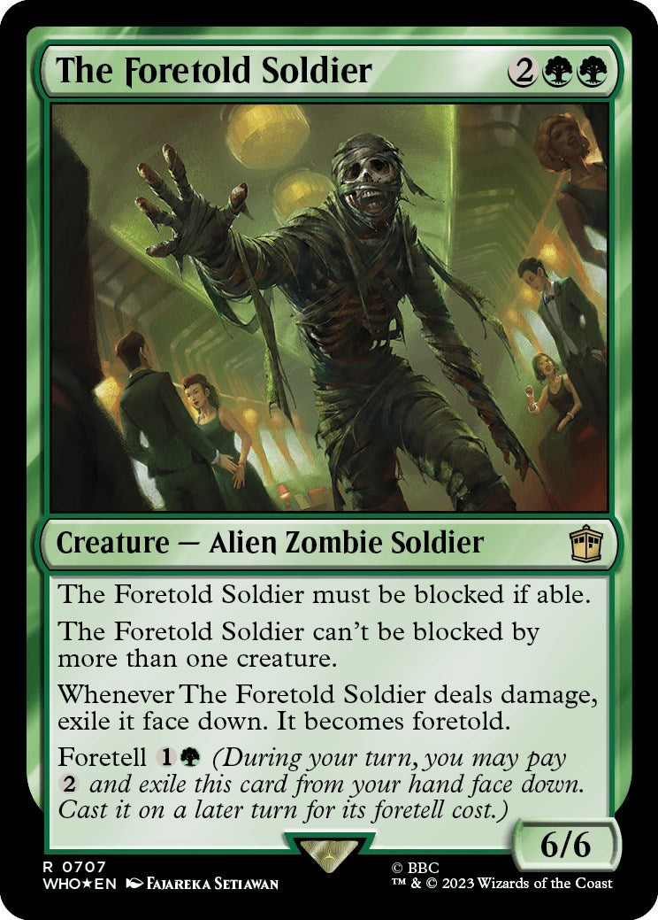 The Foretold Soldier (Surge Foil) [Doctor Who] | Chromatic Games