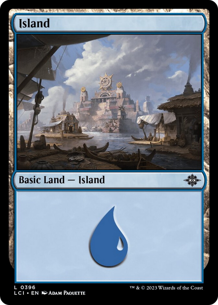 Island (0396) [The Lost Caverns of Ixalan] | Chromatic Games