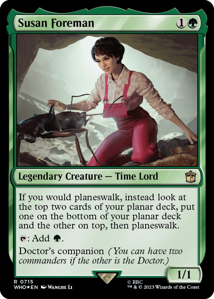 Susan Foreman (Surge Foil) [Doctor Who] | Chromatic Games