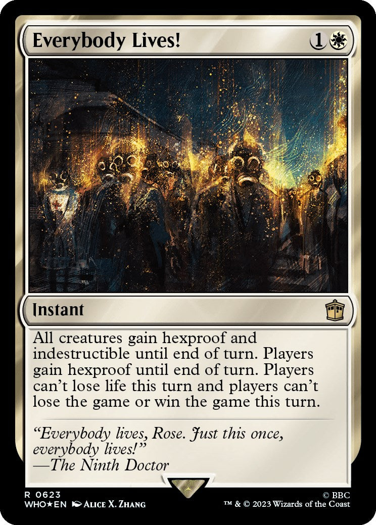 Everybody Lives! (Surge Foil) [Doctor Who] | Chromatic Games