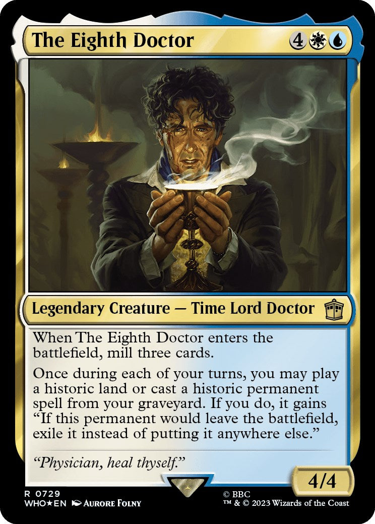 The Eighth Doctor (Surge Foil) [Doctor Who] | Chromatic Games