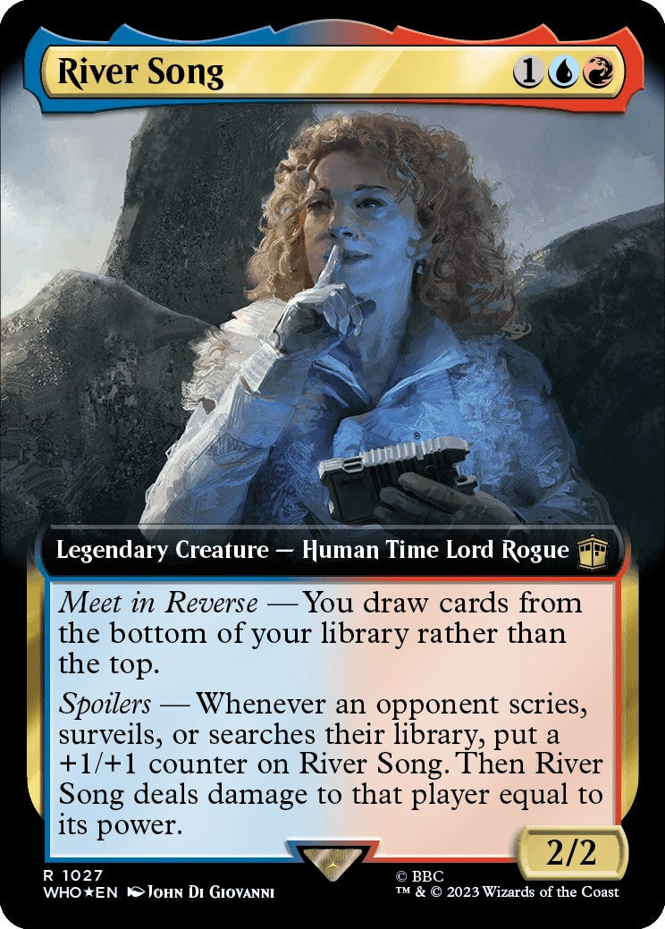 River Song (Extended Art) (Surge Foil) [Doctor Who] | Chromatic Games