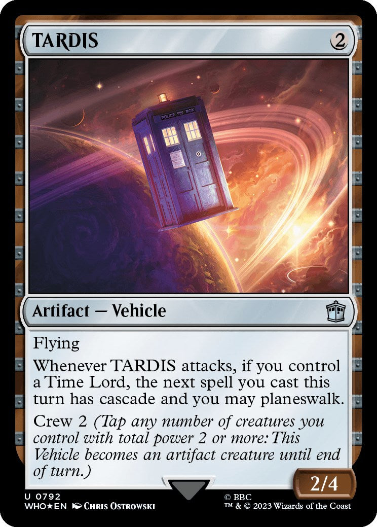 TARDIS (Surge Foil) [Doctor Who] | Chromatic Games