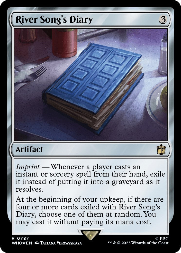 River Song's Diary (Surge Foil) [Doctor Who] | Chromatic Games