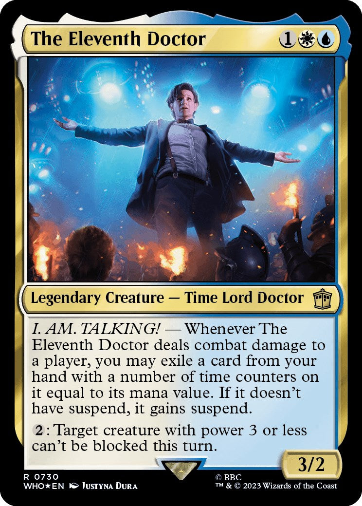 The Eleventh Doctor (Surge Foil) [Doctor Who] | Chromatic Games