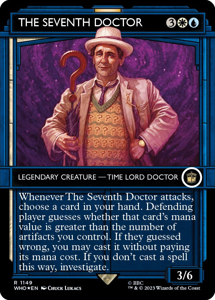 The Seventh Doctor (Showcase) (Surge Foil) [Doctor Who] | Chromatic Games