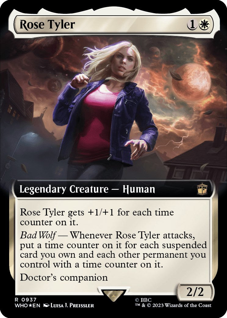 Rose Tyler (Extended Art) (Surge Foil) [Doctor Who] | Chromatic Games