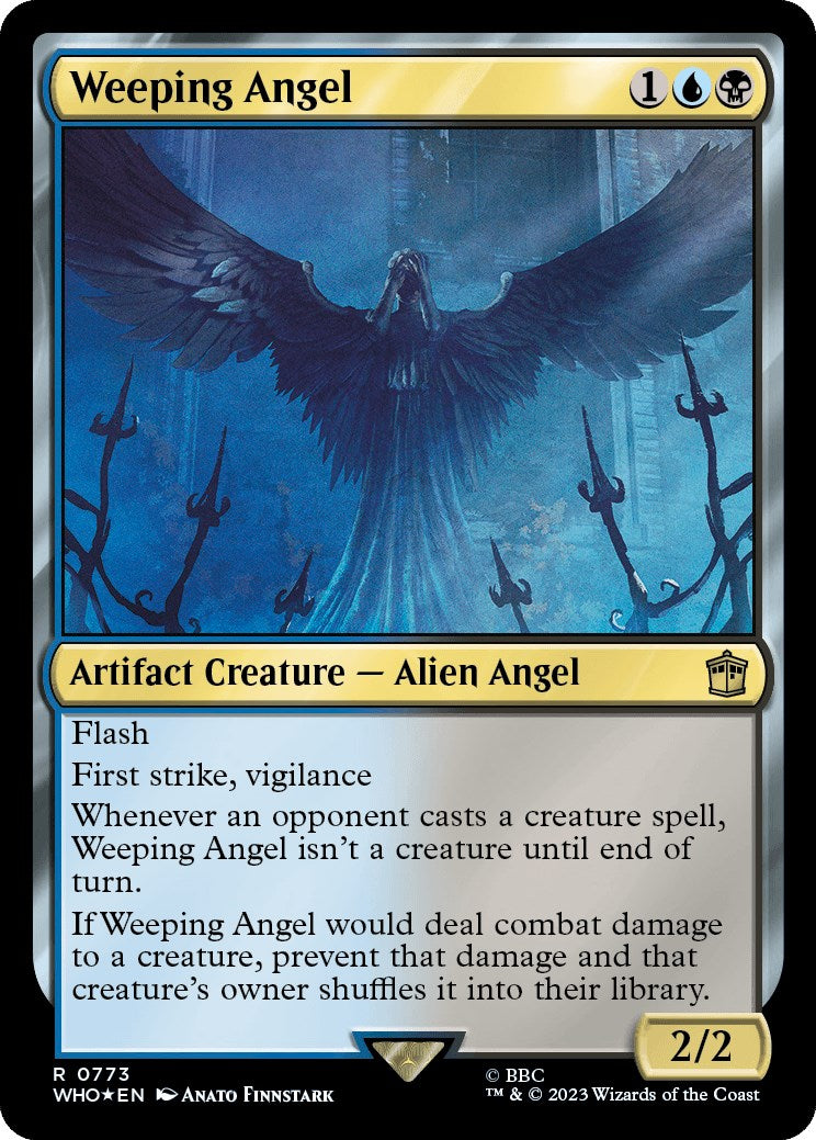 Weeping Angel (Surge Foil) [Doctor Who] | Chromatic Games