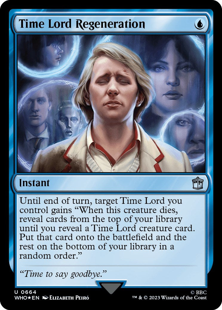 Time Lord Regeneration (Surge Foil) [Doctor Who] | Chromatic Games