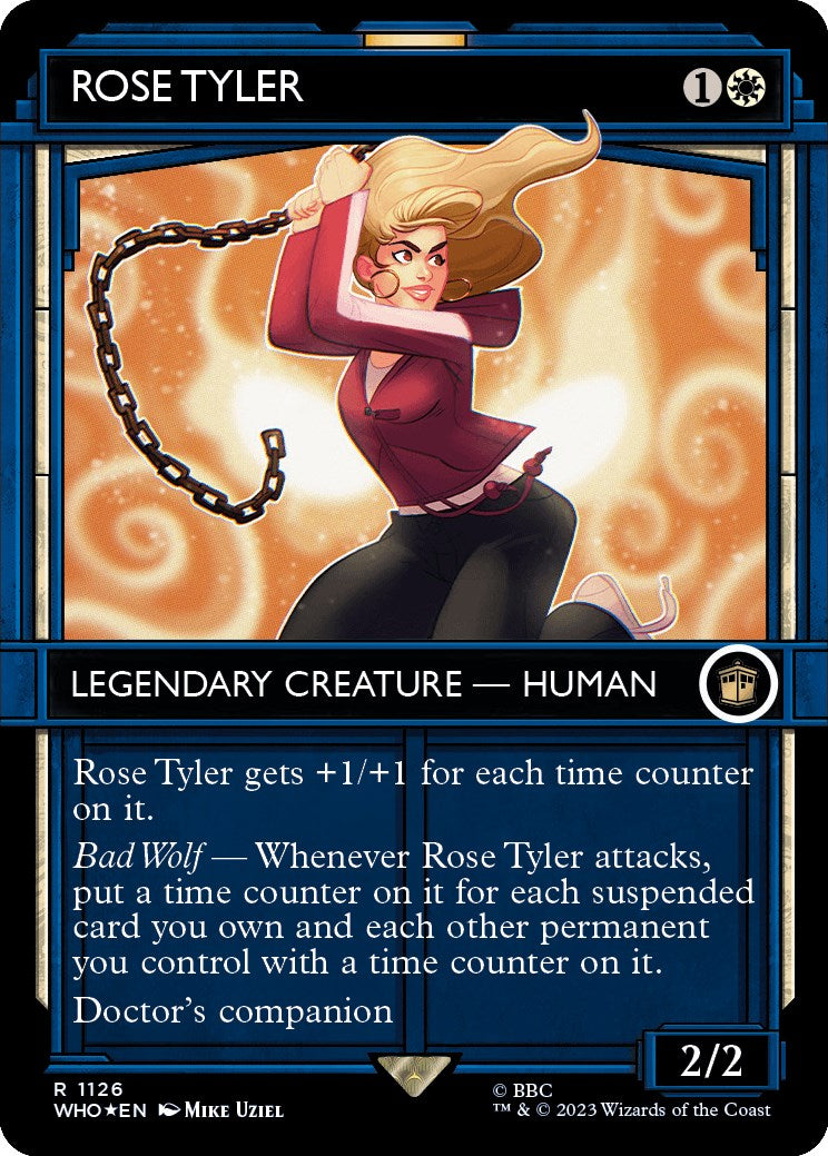 Rose Tyler (Showcase) (Surge Foil) [Doctor Who] | Chromatic Games