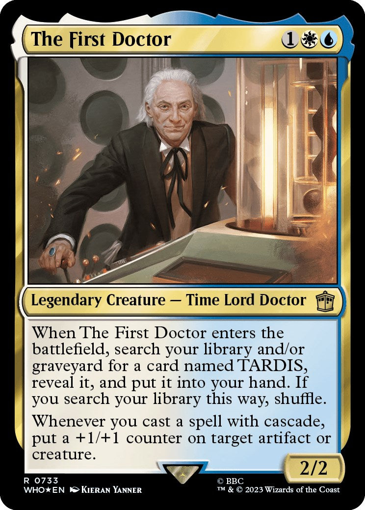 The First Doctor (Surge Foil) [Doctor Who] | Chromatic Games