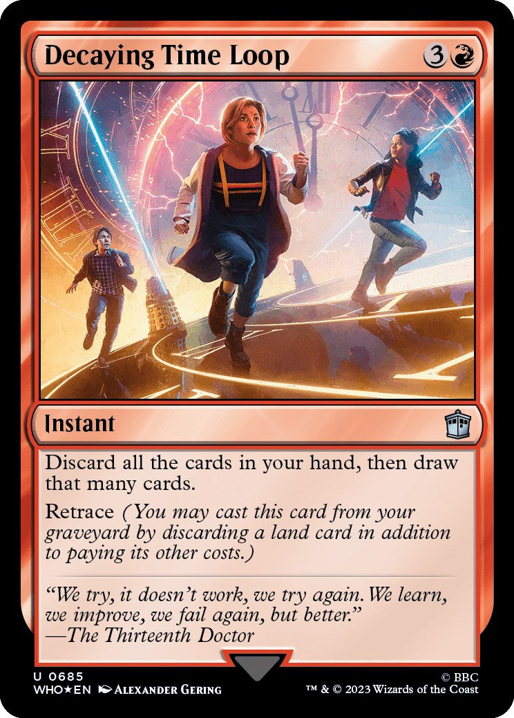 Decaying Time Loop (Surge Foil) [Doctor Who] | Chromatic Games