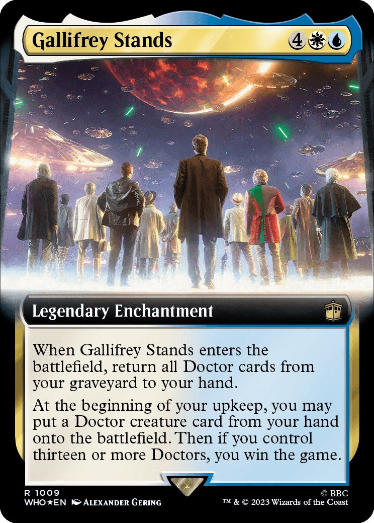 Gallifrey Stands (Extended Art) (Surge Foil) [Doctor Who] | Chromatic Games