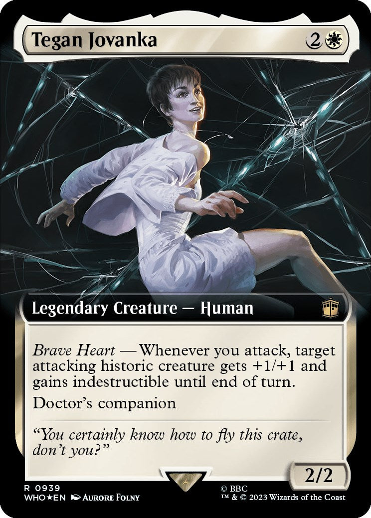 Tegan Jovanka (Extended Art) (Surge Foil) [Doctor Who] | Chromatic Games