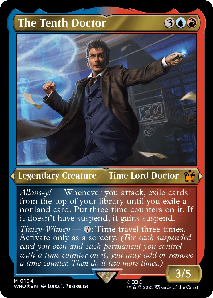 The Tenth Doctor (Display Commander) [Doctor Who] | Chromatic Games