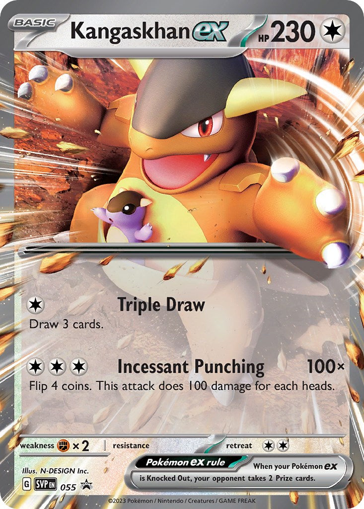 Kangaskhan ex (055) [Scarlet & Violet: Black Star Promos] | Chromatic Games