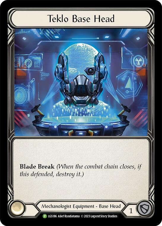 Teklo Base Head [LGS186] (Promo)  Cold Foil | Chromatic Games