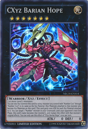 CXyz Barian Hope (SE) [NECH-ENS14] Super Rare | Chromatic Games