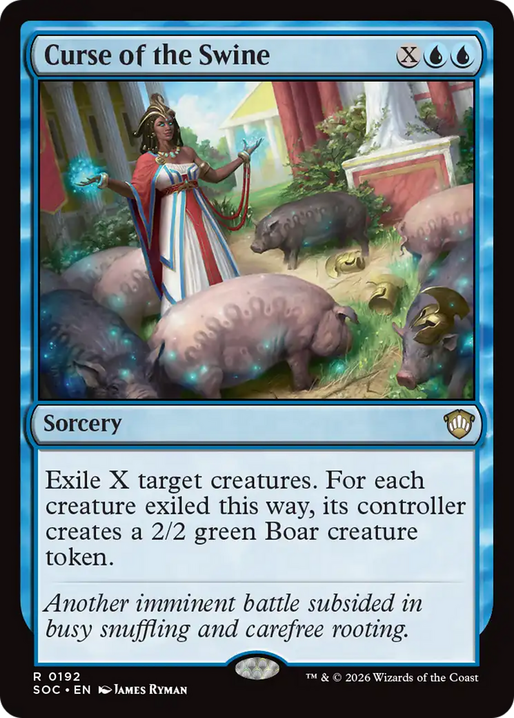 Curse of the Swine [Secrets of Strixhaven Commander] | Chromatic Games