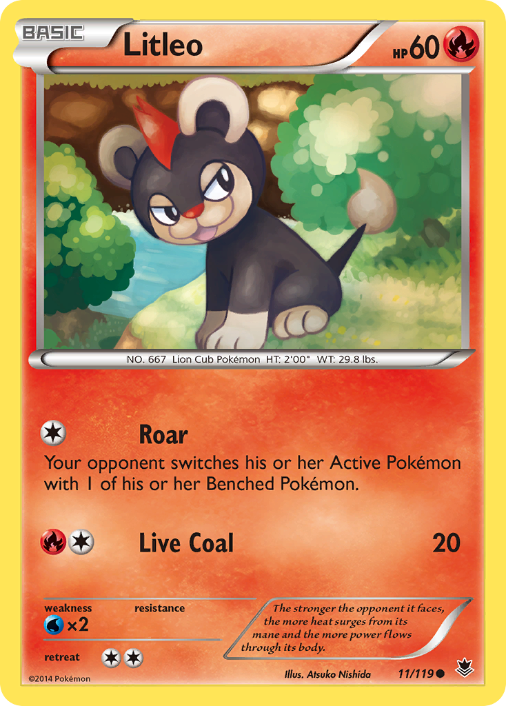 Litleo (11/119) [XY: Phantom Forces] | Chromatic Games