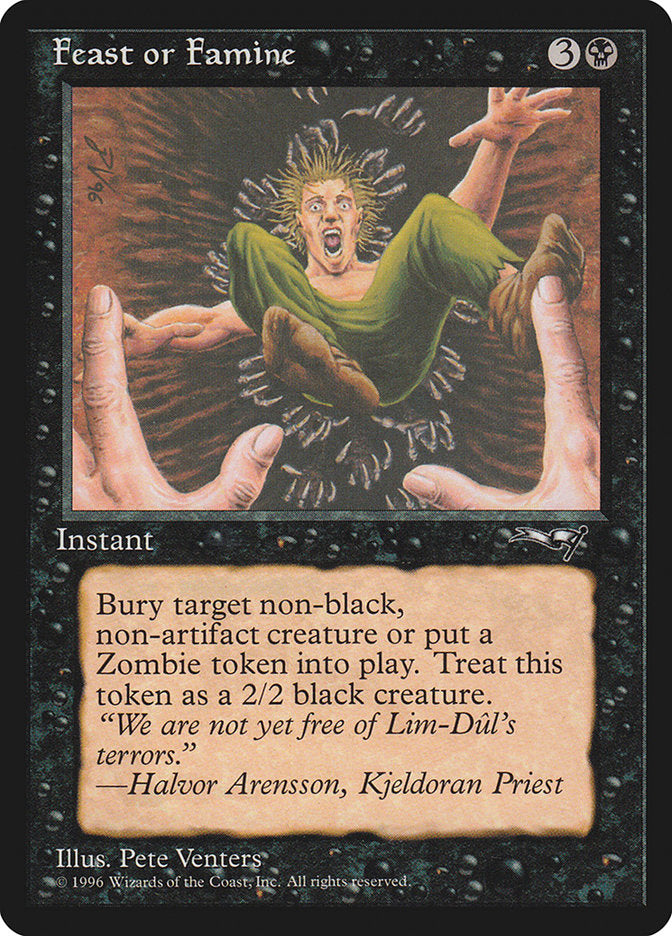 Feast or Famine (Falling) [Alliances] | Chromatic Games