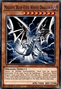 Malefic Blue-Eyes White Dragon [LDS2-EN005] Common | Chromatic Games