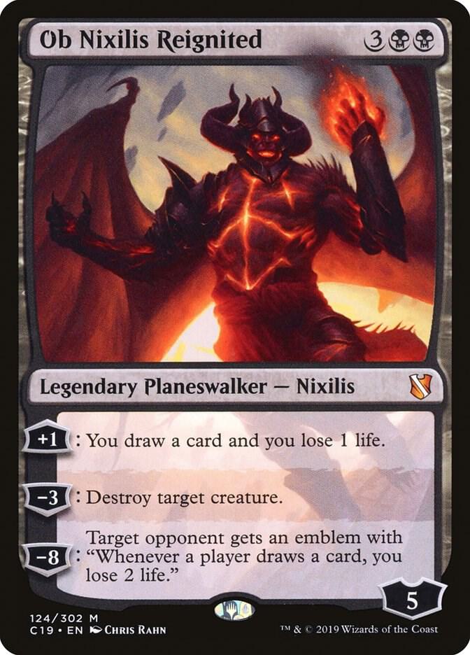 Ob Nixilis Reignited 124/302 (Commander 2019)  | Chromatic Games