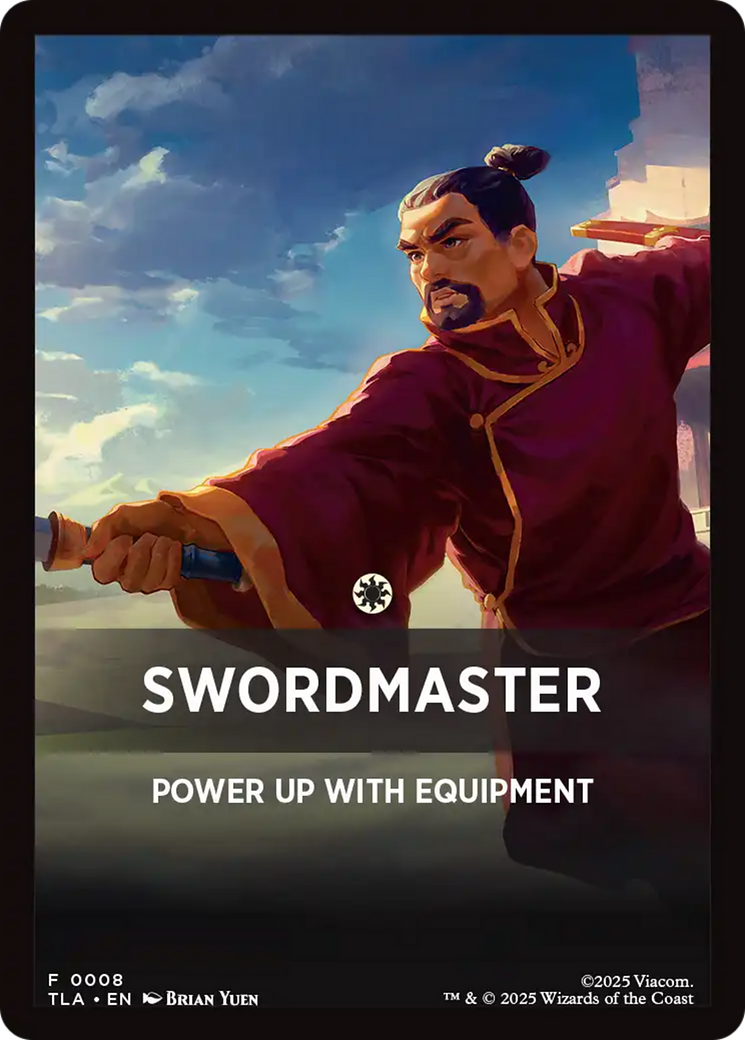 Swordmaster Theme Card [Avatar: The Last Airbender Tokens] | Chromatic Games