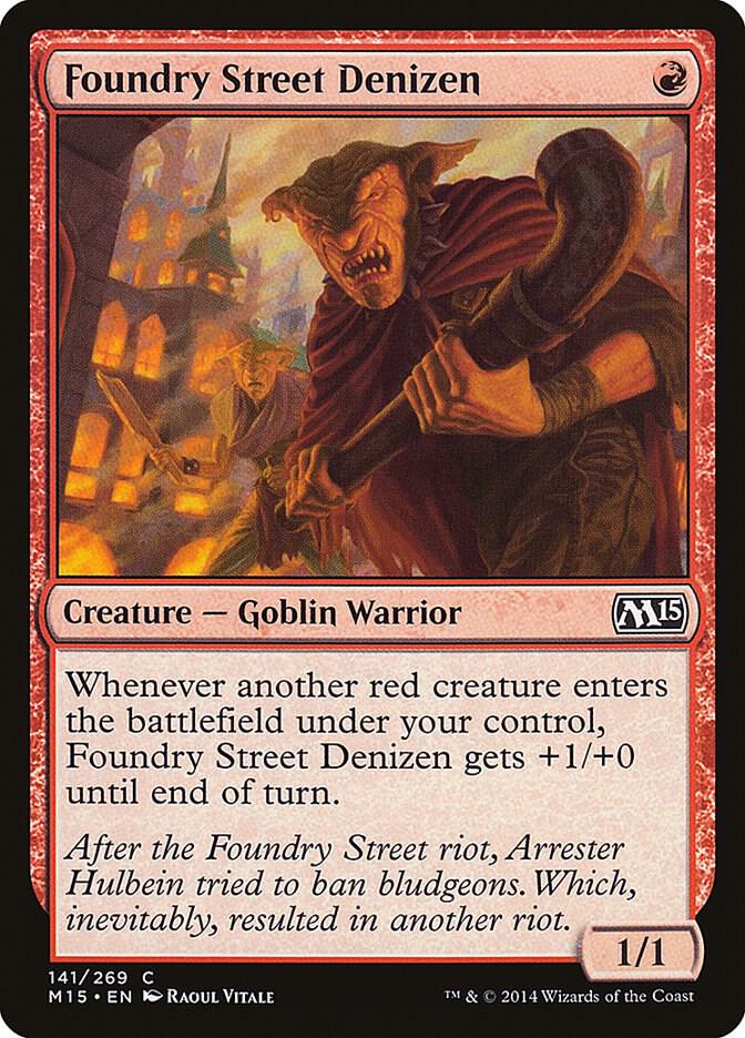Foundry Street Denizen 141 (Magic 2015 (M15))  | Chromatic Games