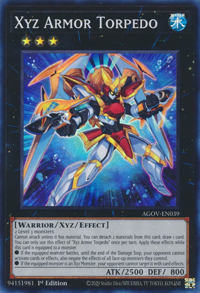 Xyz Armor Torpedo [AGOV-EN039] Super Rare | Chromatic Games