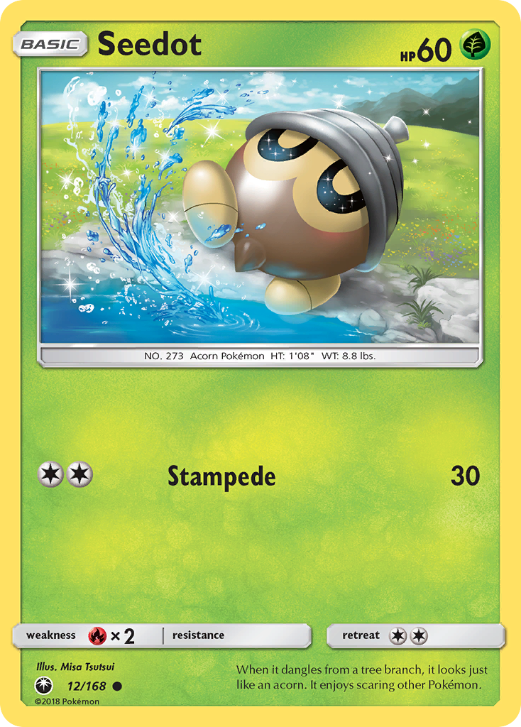 Seedot (12/168) [Sun & Moon: Celestial Storm] | Chromatic Games