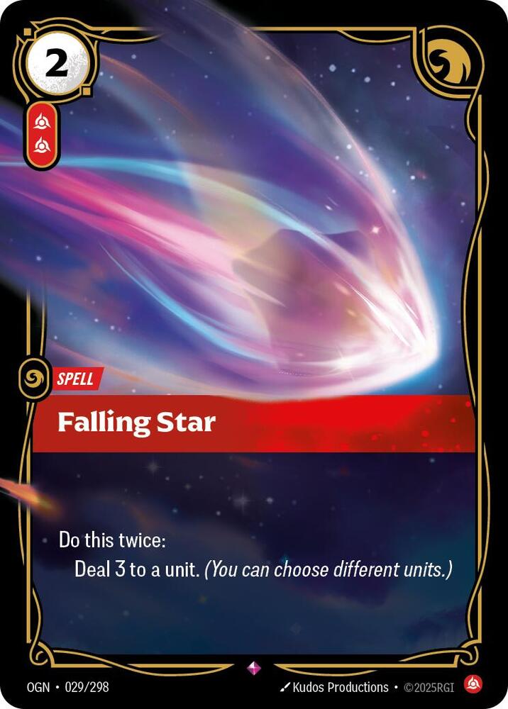 Falling Star 029/298 (Origins)  - Foil | Chromatic Games
