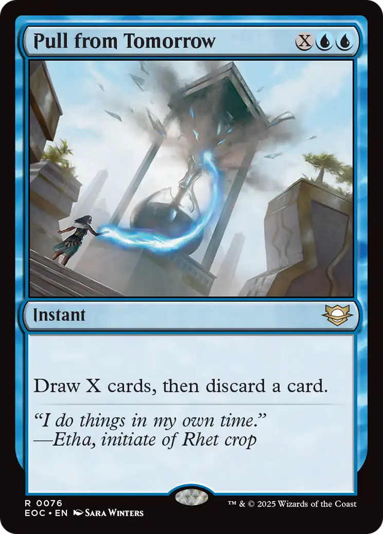 Pull from Tomorrow [Edge of Eternities Commander] | Chromatic Games