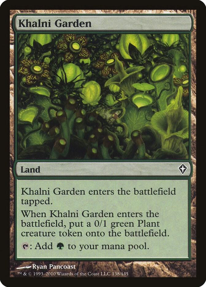 Khalni Garden 138/145 (Worldwake)  | Chromatic Games