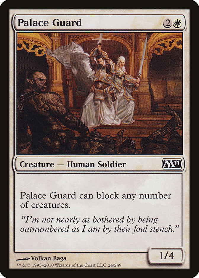 Palace Guard 24/249 (Magic 2011 (M11))  | Chromatic Games